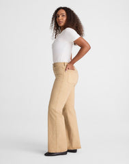 The Curvy Emmy Wide-Leg Pant FAWN