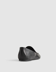 The Dolli Loafer in  Glove Leather TRUE BLACK