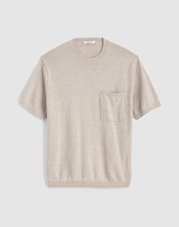 Rollneck Sweater Tee HEATHER PALE PEWTER