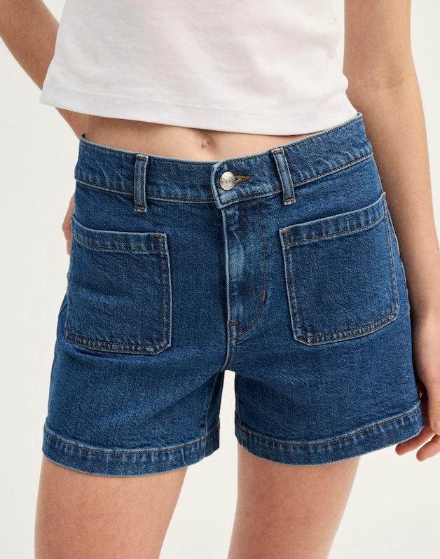 The Emmy Denim Short MARINA BLUE
