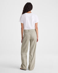 The Tall Perfect Vintage Wide-Leg Jean in Airy Denim CHATEAU OLIVE