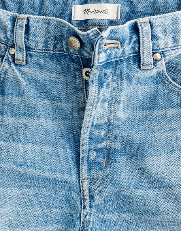 Tall Low-Slung Baggy Crop Jeans LARSON WASH