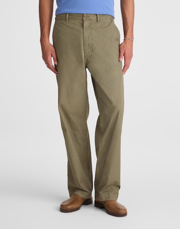Utility Pant in Poplin OLIVE