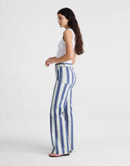 The Emmy Wide-Leg Pant WATERFALL STRIPE