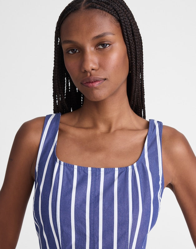 The Rylee Midi Dress COOL NAVY