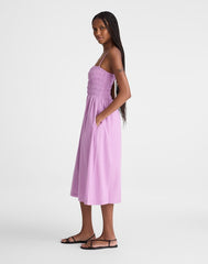 The Peyton Midi Dress WARM WISTERIA