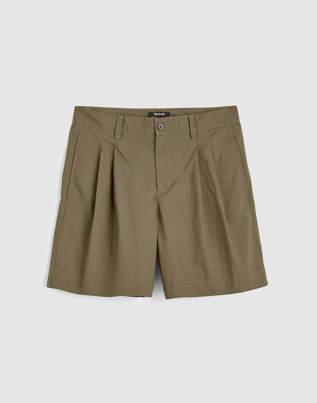 The Everyday Trouser Short in Poplin FADED IVY