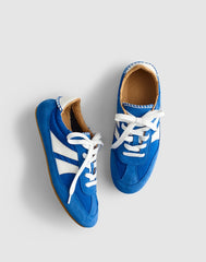 The Oaklynne Sneaker in Nylon &amp; Suede RETRO BLUE MULTI