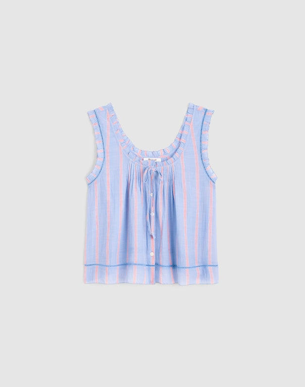 The Leah Top CALM BLUE