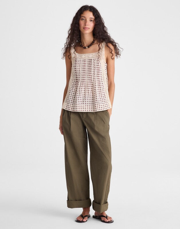 The Sophie Top VINTAGE IVORY