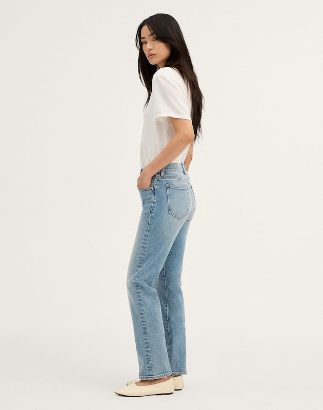 The Tall Jules Slim-Straight Jean RAEBROOK WASH