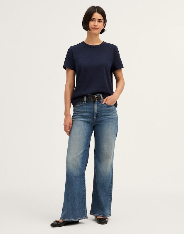 The Short Curvy Wide-Leg Jean SUNNYSIDE WASH