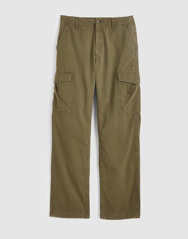 Relaxed Cargo Pants FADED IVY